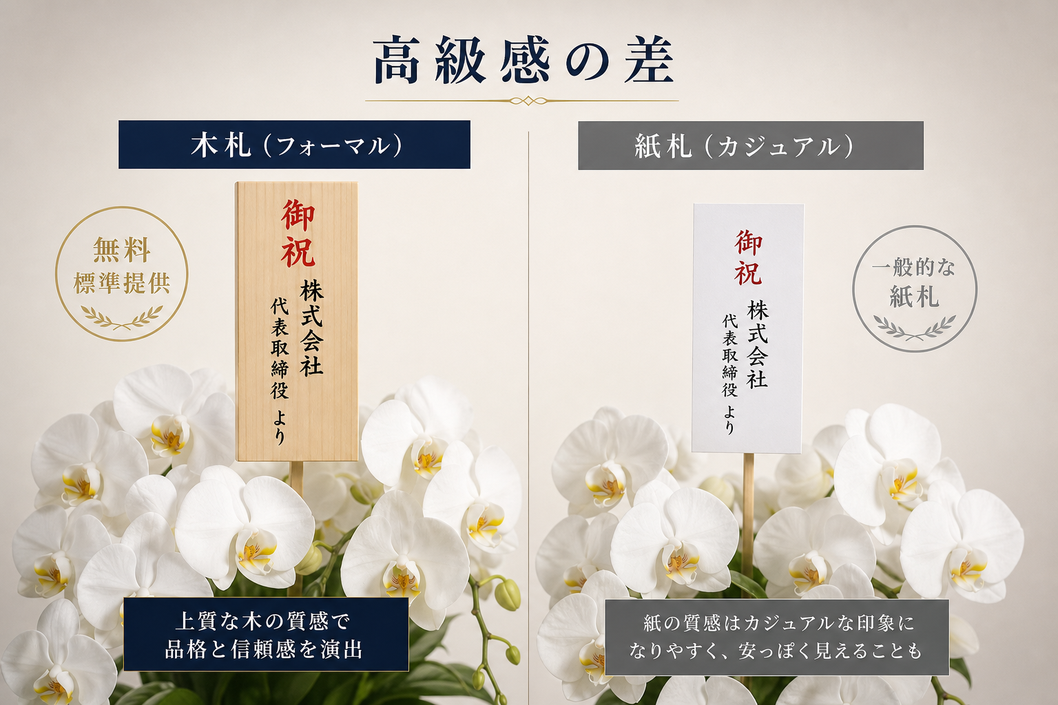 安っぽさを回避する「高品質な無料木札」と一般的な紙札の決定的な違いとは？