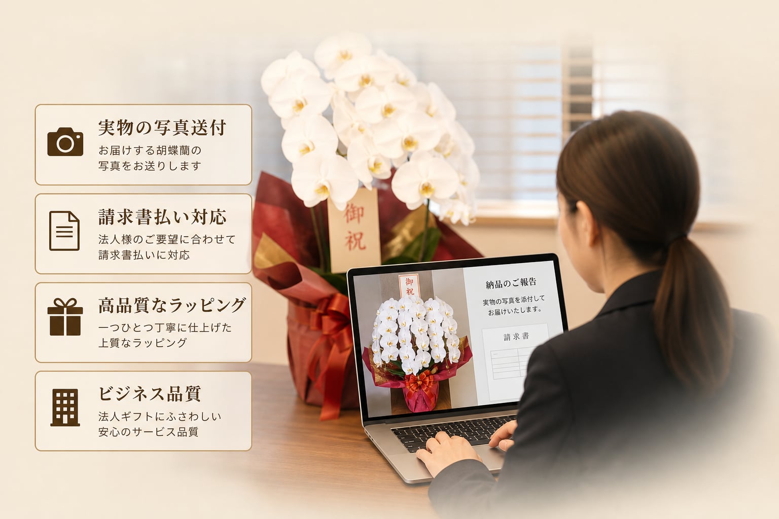 法人ギフトに不可欠な請求書払いや写真送付をスムーズに依頼するには？