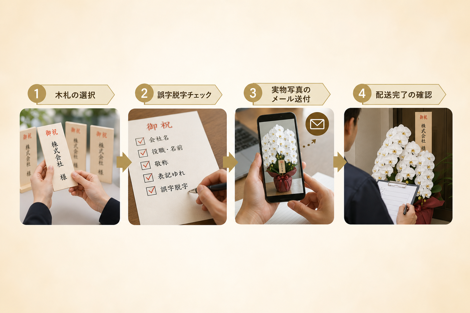 失敗を防ぐために配送や立札で確認すべき実務上の注意点は？