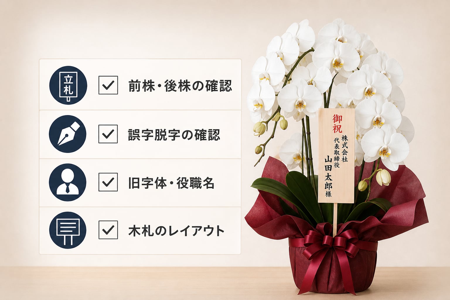 立札の誤字脱字や木札の品格を画像でどうチェックすべきか？