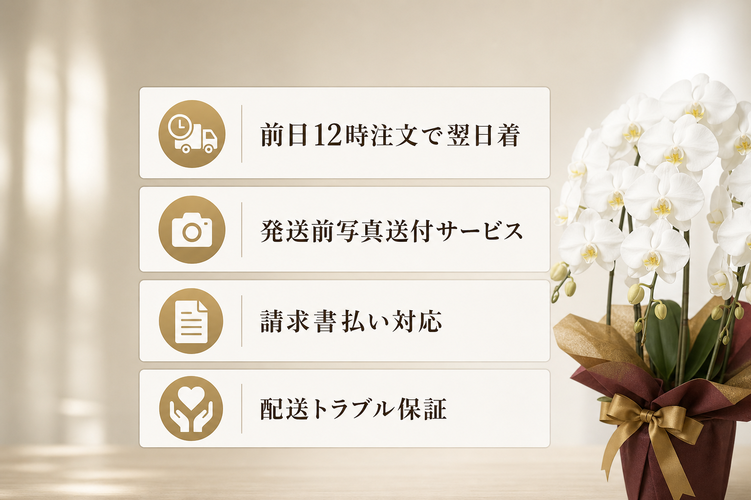 法人ギフトとして信頼できる配送品質や便利な決済方法の基準とは？