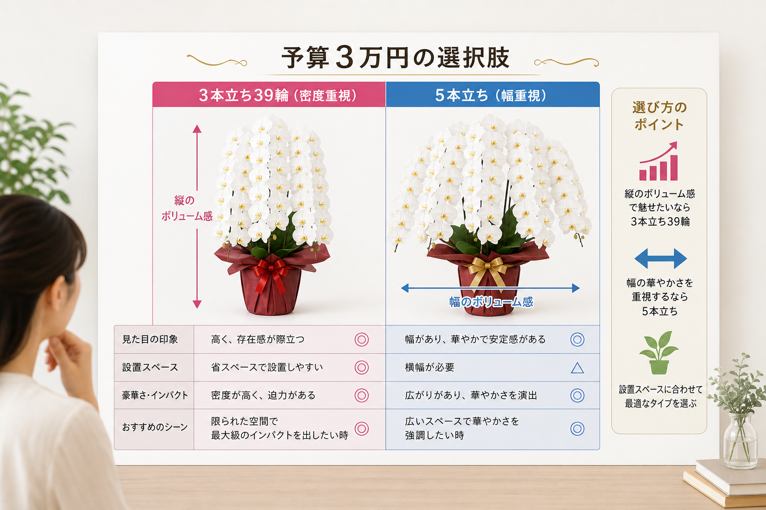 3本立ち39輪は5本立ちよりお得？予算3万円前後で最大級のインパクトを出す選び方
