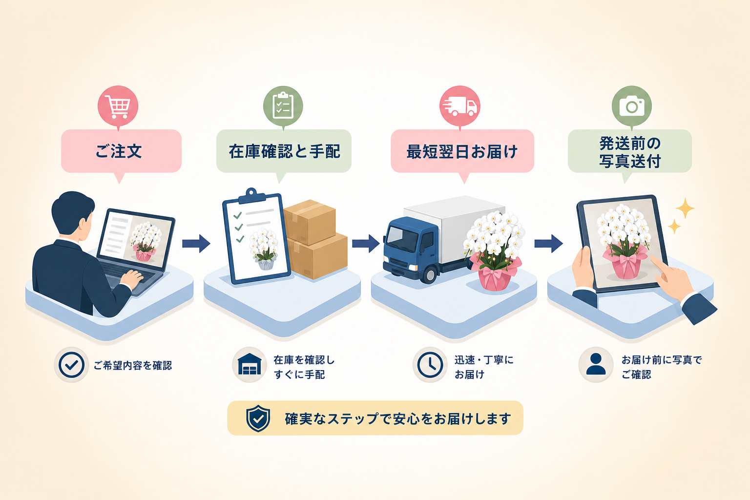 急ぎの配送や品質トラブルを回避する発注のポイントは何か？