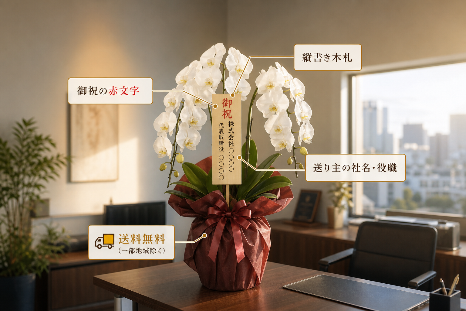 就任祝いや開店祝いで失礼のない「立札マナー」や「最短配送」の条件とは何か？