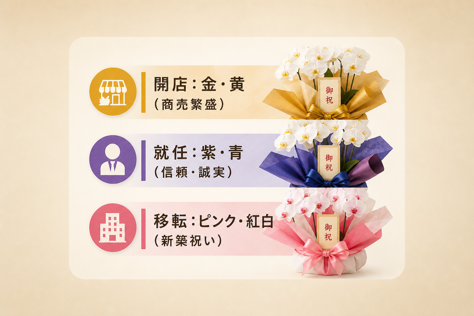 取引先の印象を最大化する「お祝いシーン別」のラッピング色選びの法則とは？